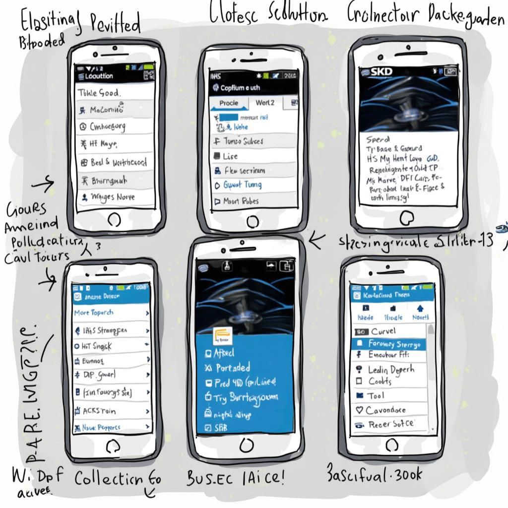 Different OBD2 DPF Regeneration Apps on Smartphones