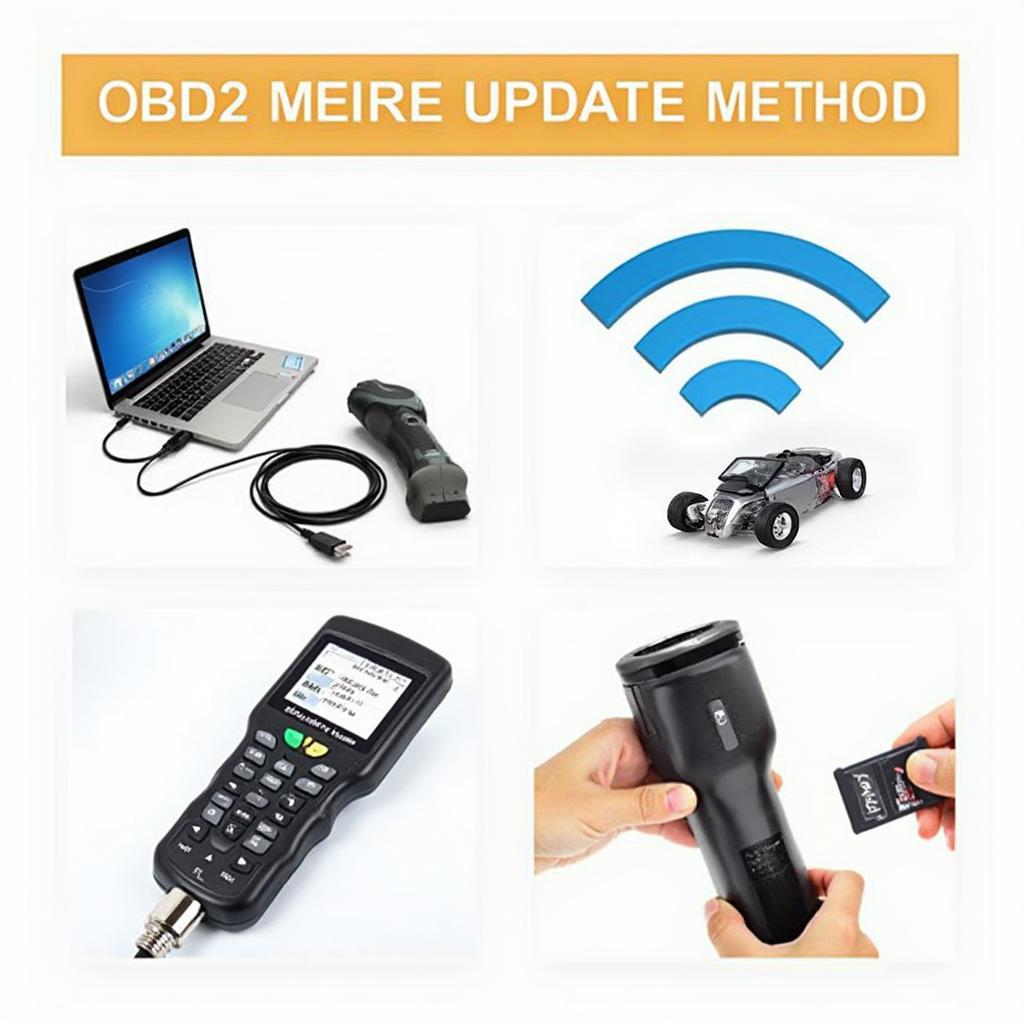 Different OBD2 Scanner Update Methods