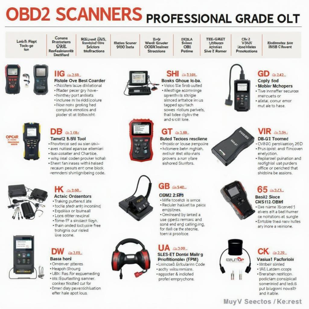 Types of OBD2 Scanners