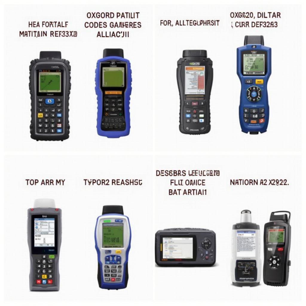 Variety of Oxgord OBD2 Code Reader Models