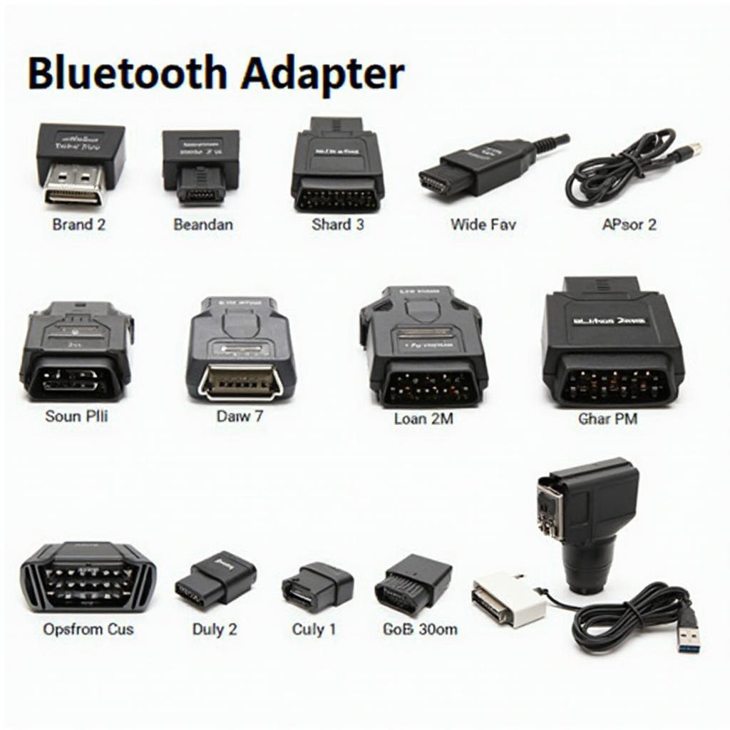 Variety of OBD2 Bluetooth Adapters Available