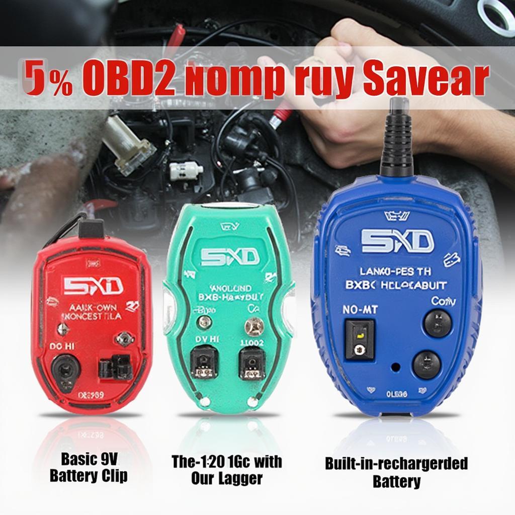 Different Types of OBD2 Memory Savers