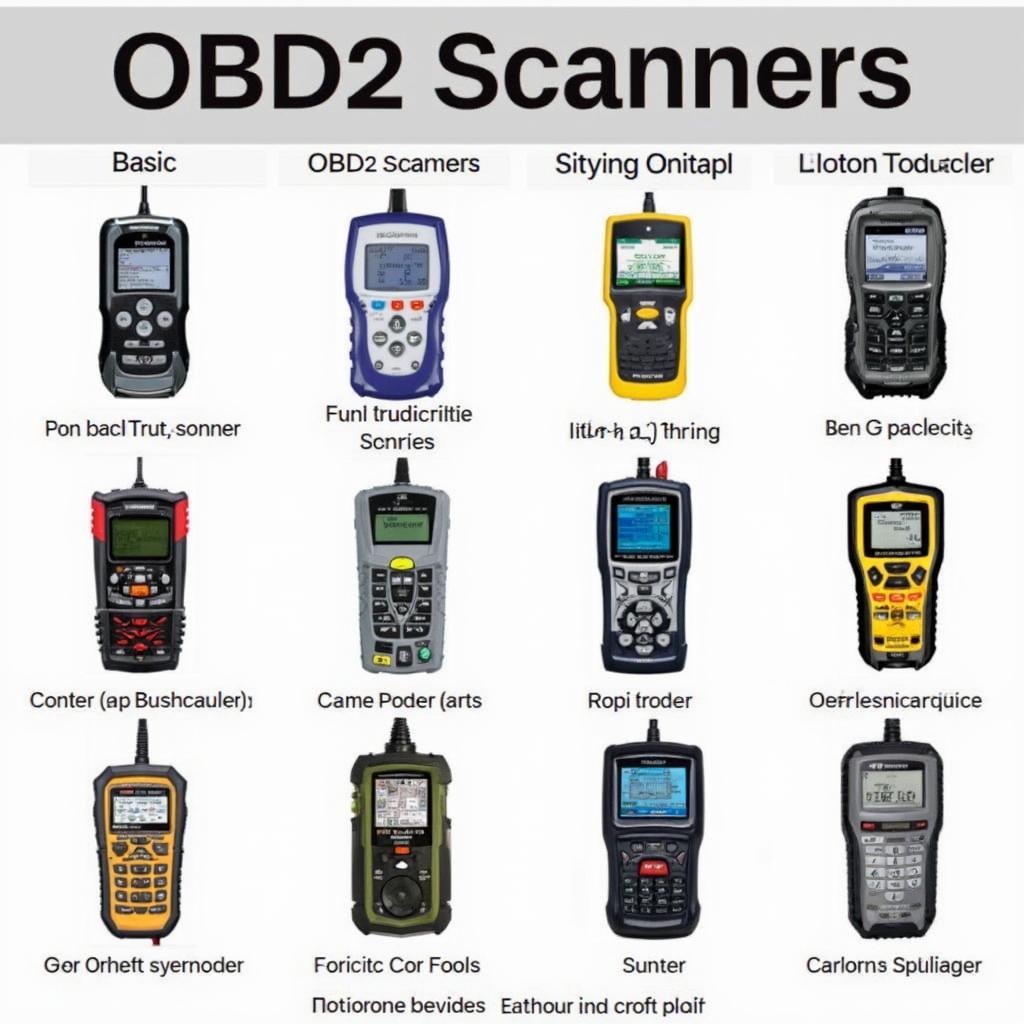 Various OBD2 Scanners for Mini Cooper R56