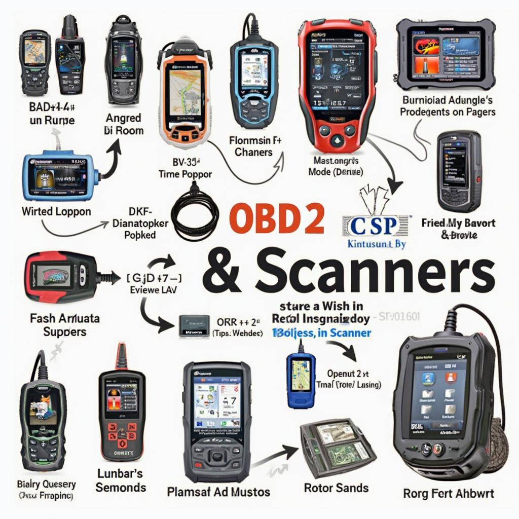 Various types of OBD2 scanners available in the market