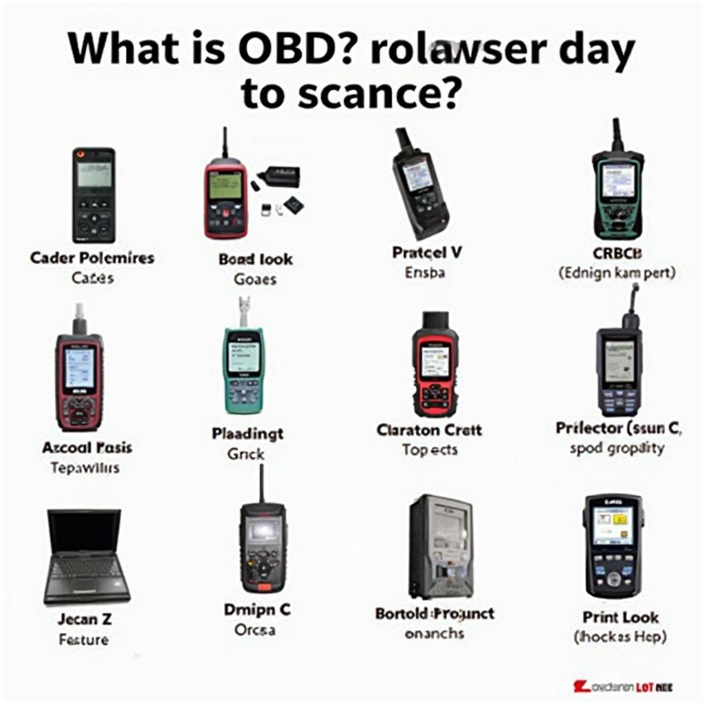 Different Types of OBD2 Scanners for Mitsubishi Endeavor