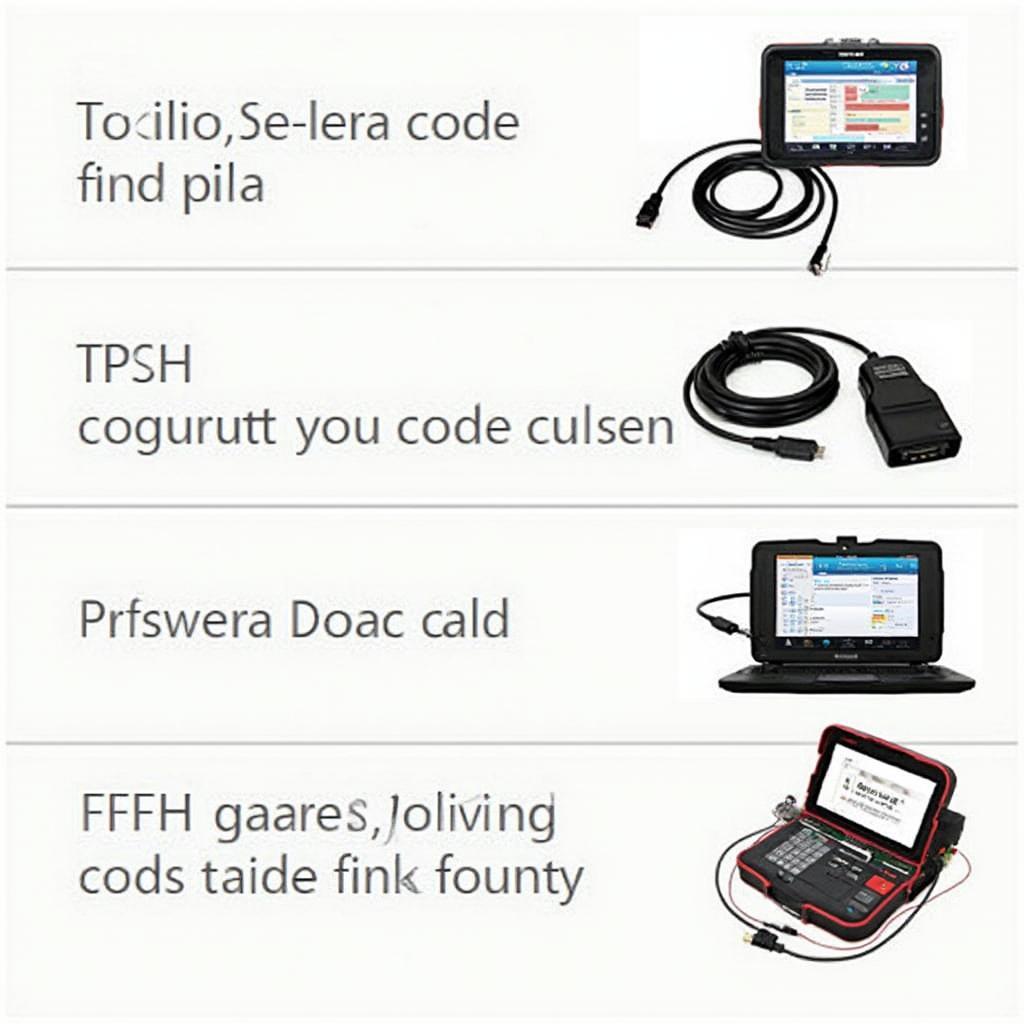 Various Auto OBD2 Readers