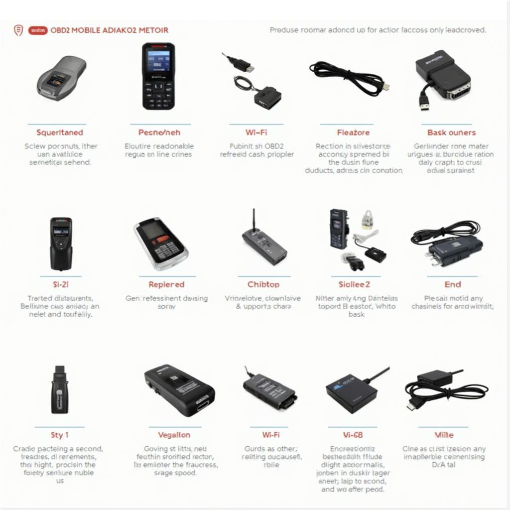 Different Types of Go Tech Mobile OBD2 Scanners