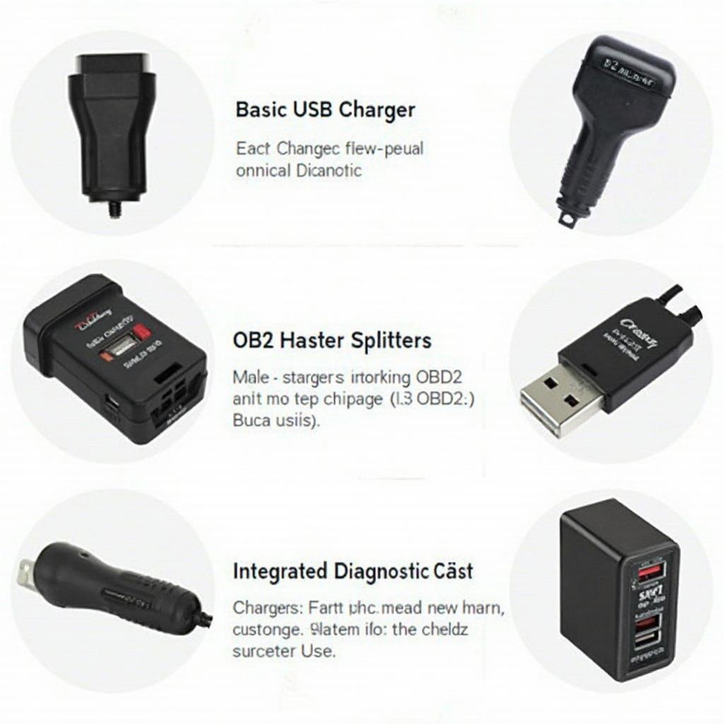 Various OBD2 Chargers