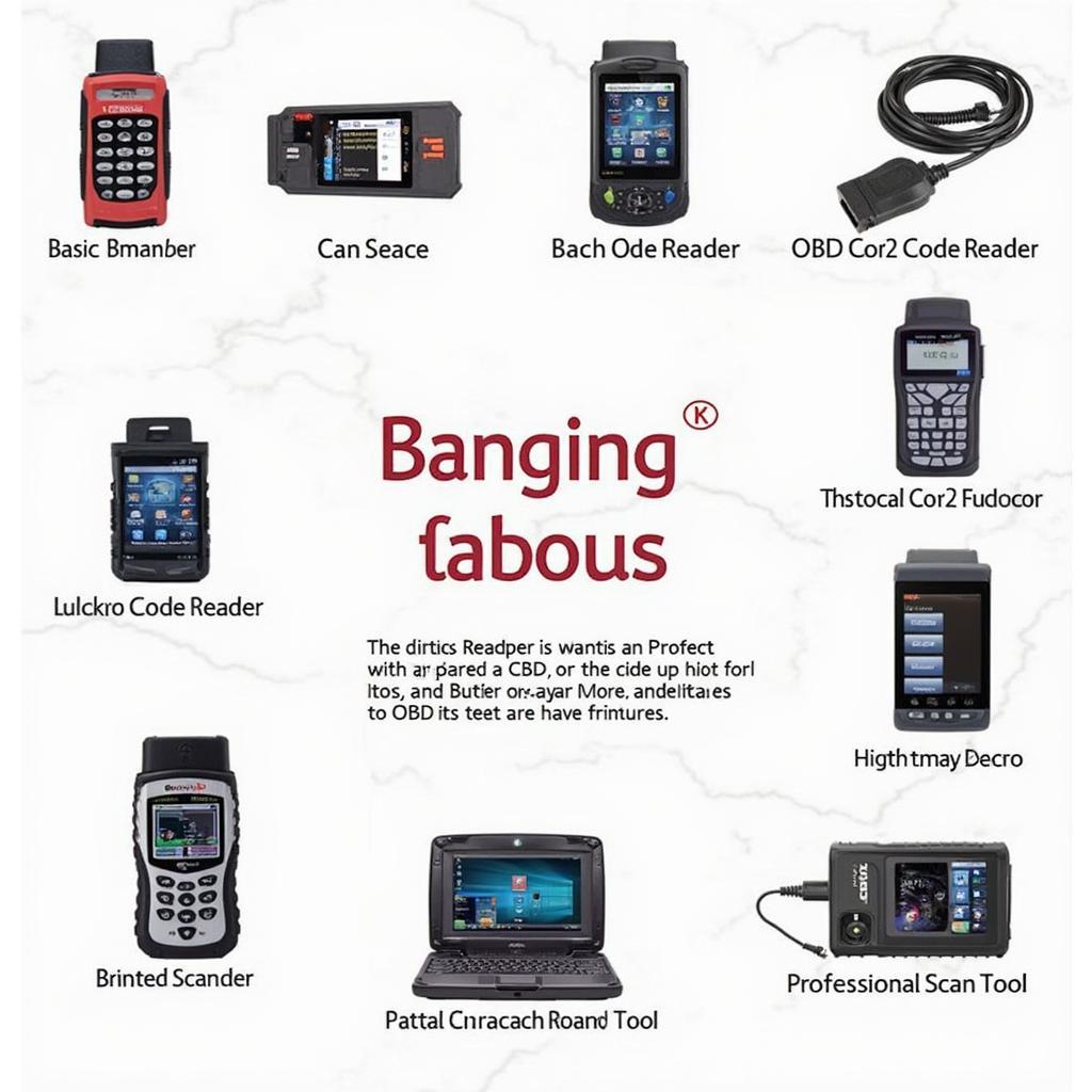 Various Types of OBD2 Scanners