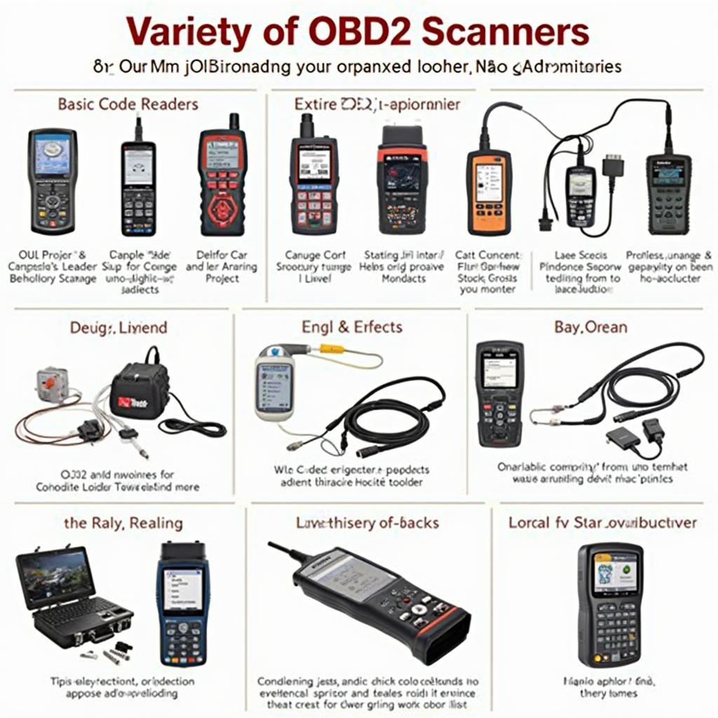 Different Types of OBD2 Scanners