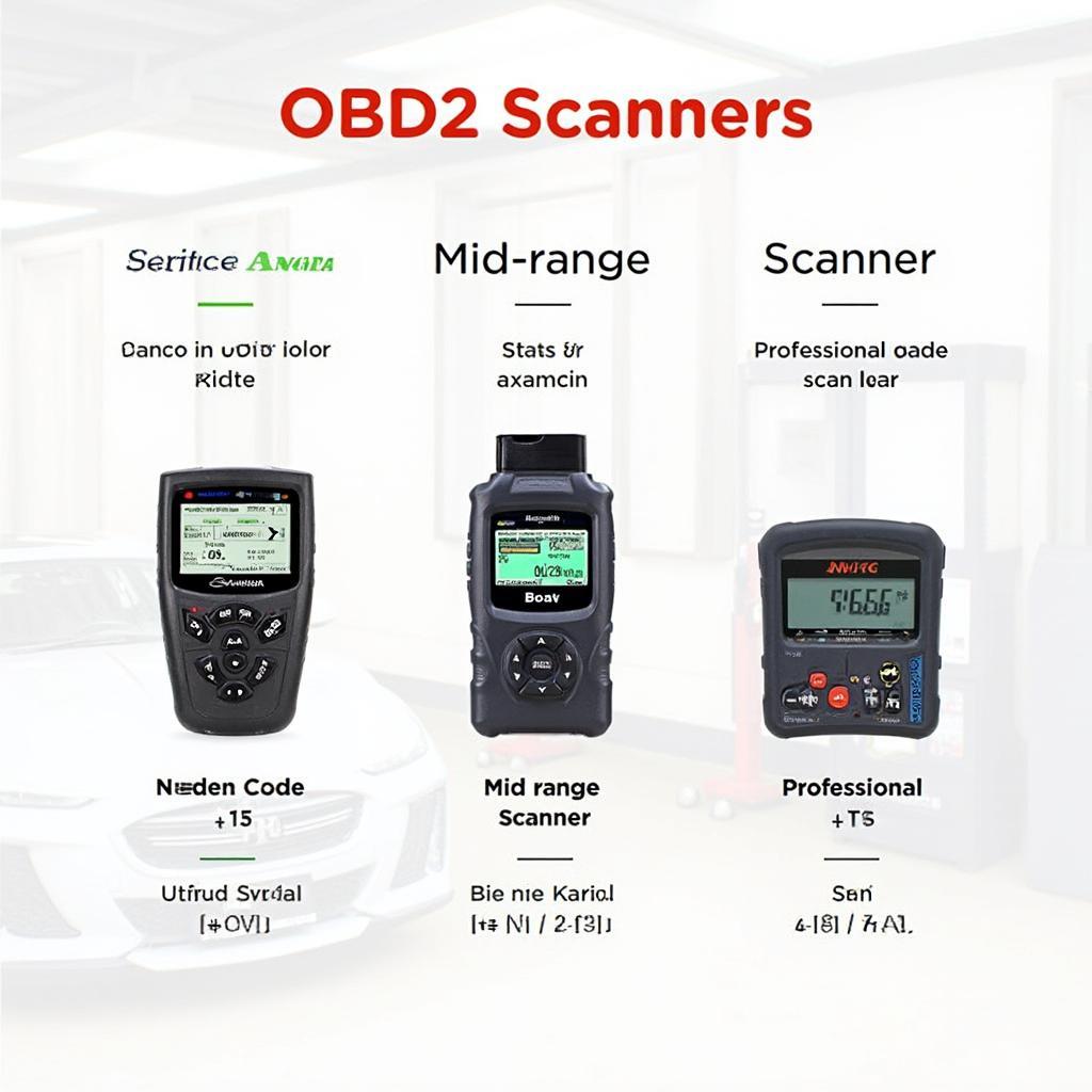 Different Types of OBD2 Scanners