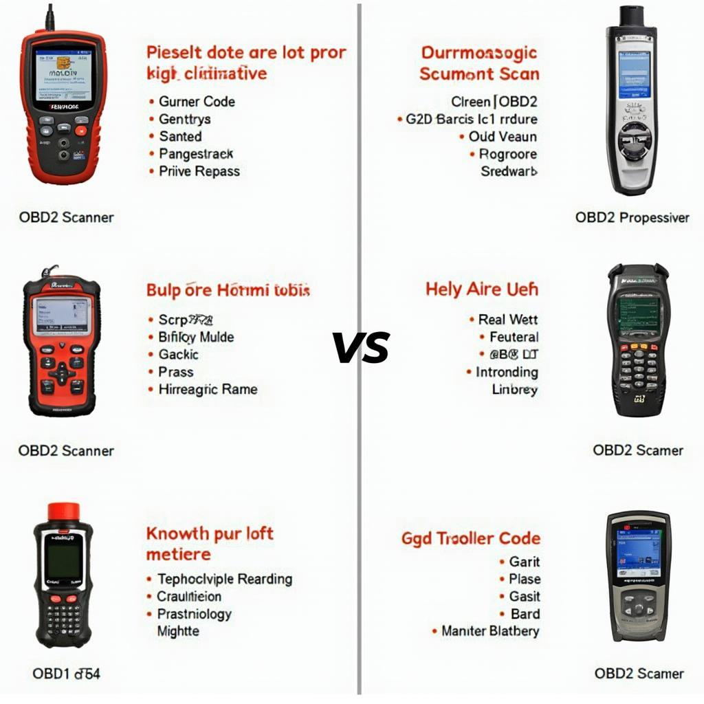 Different Types of OBD2 Scanners