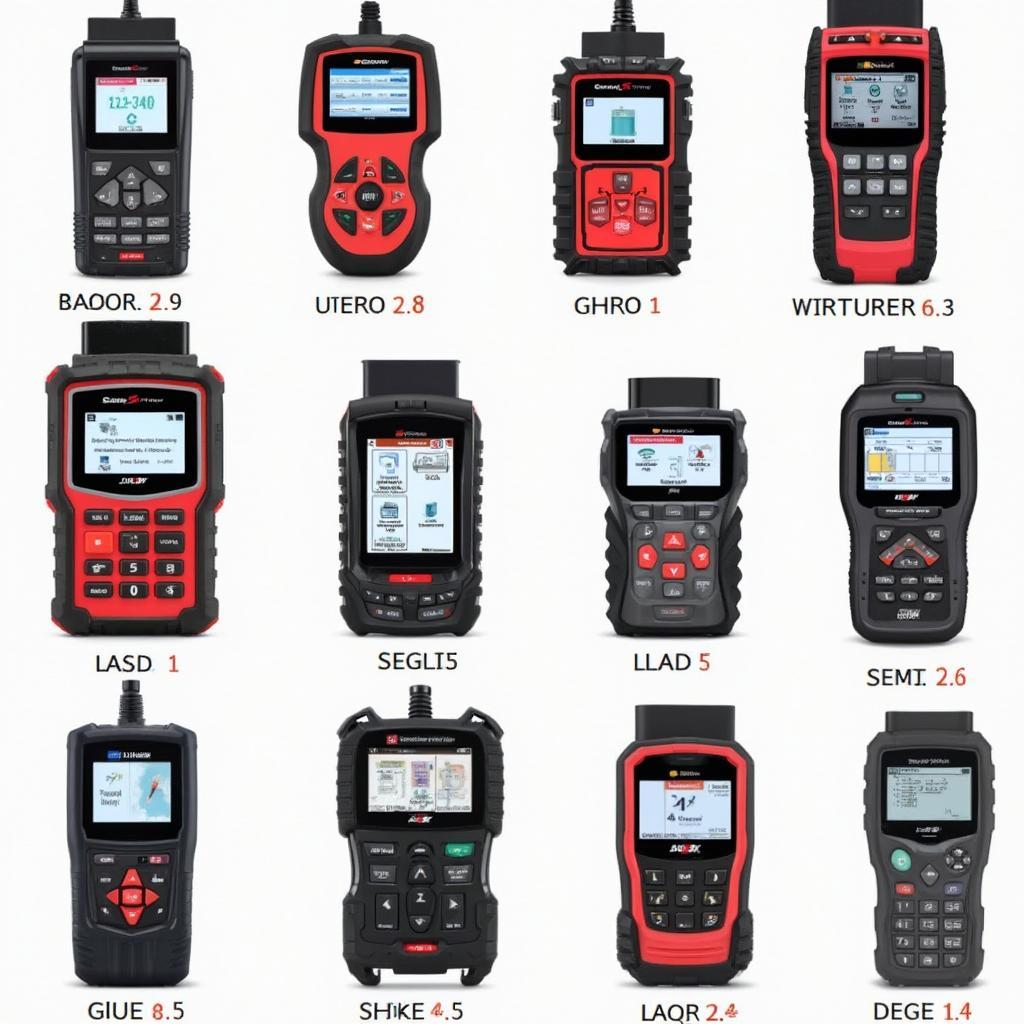 Various OBD2 Scanners Available