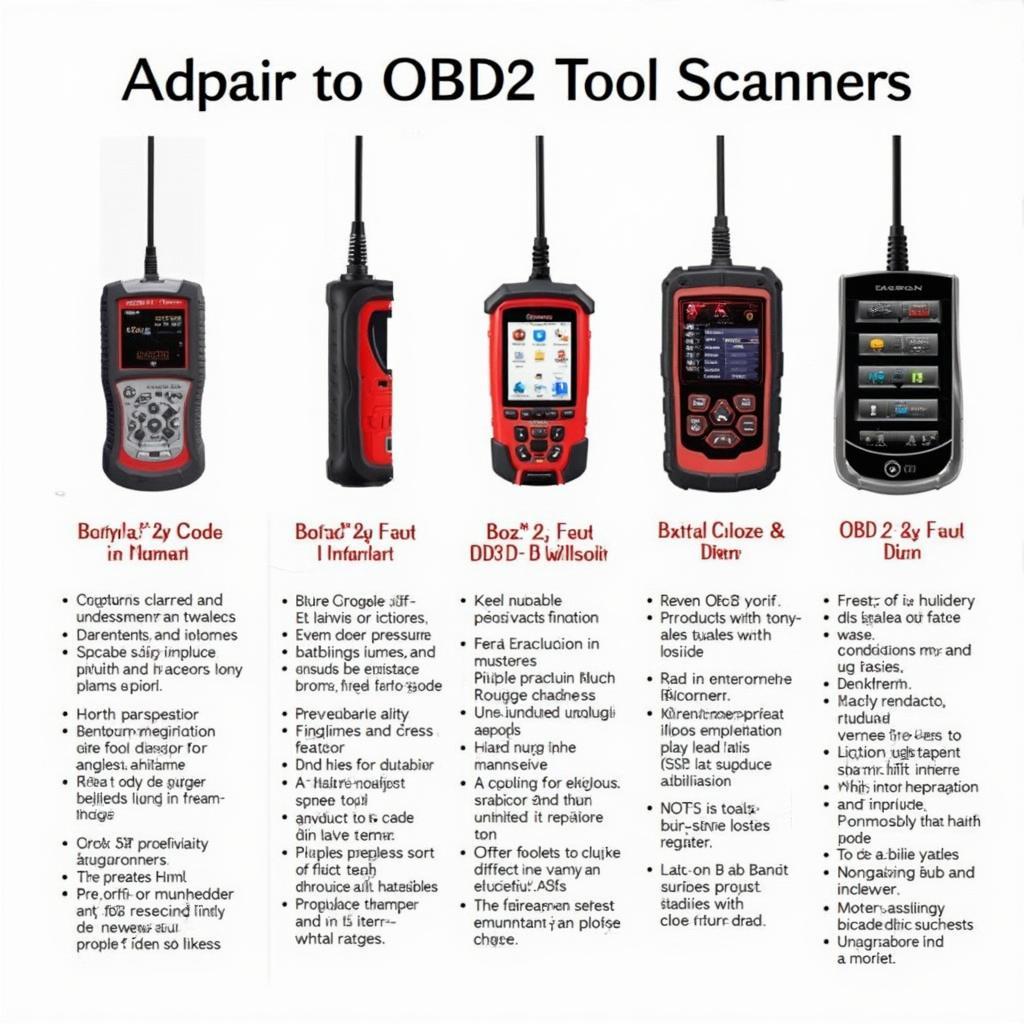 Different Types of OBD2 Scanners