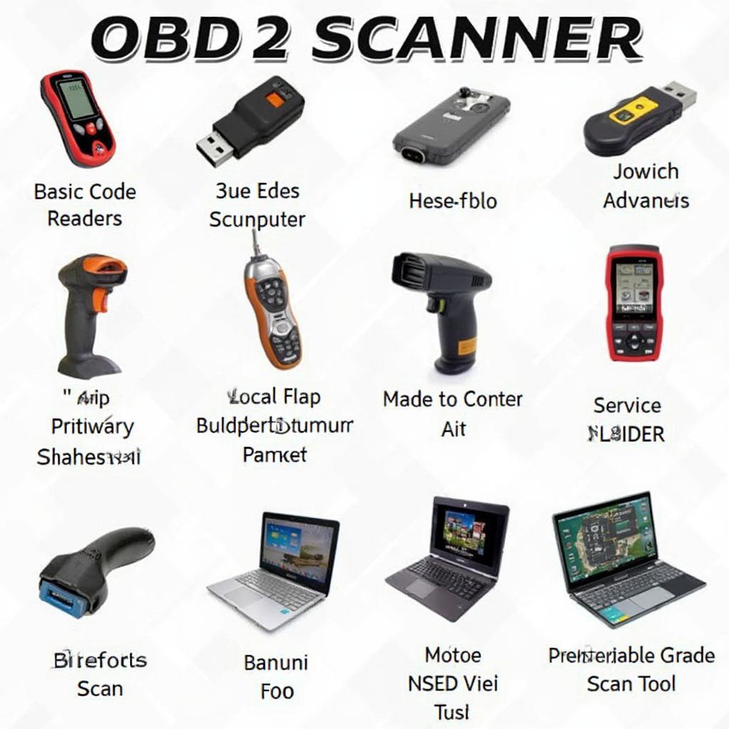 Various Types of OBD2 Scanners Available for Mitsubishi Pajero