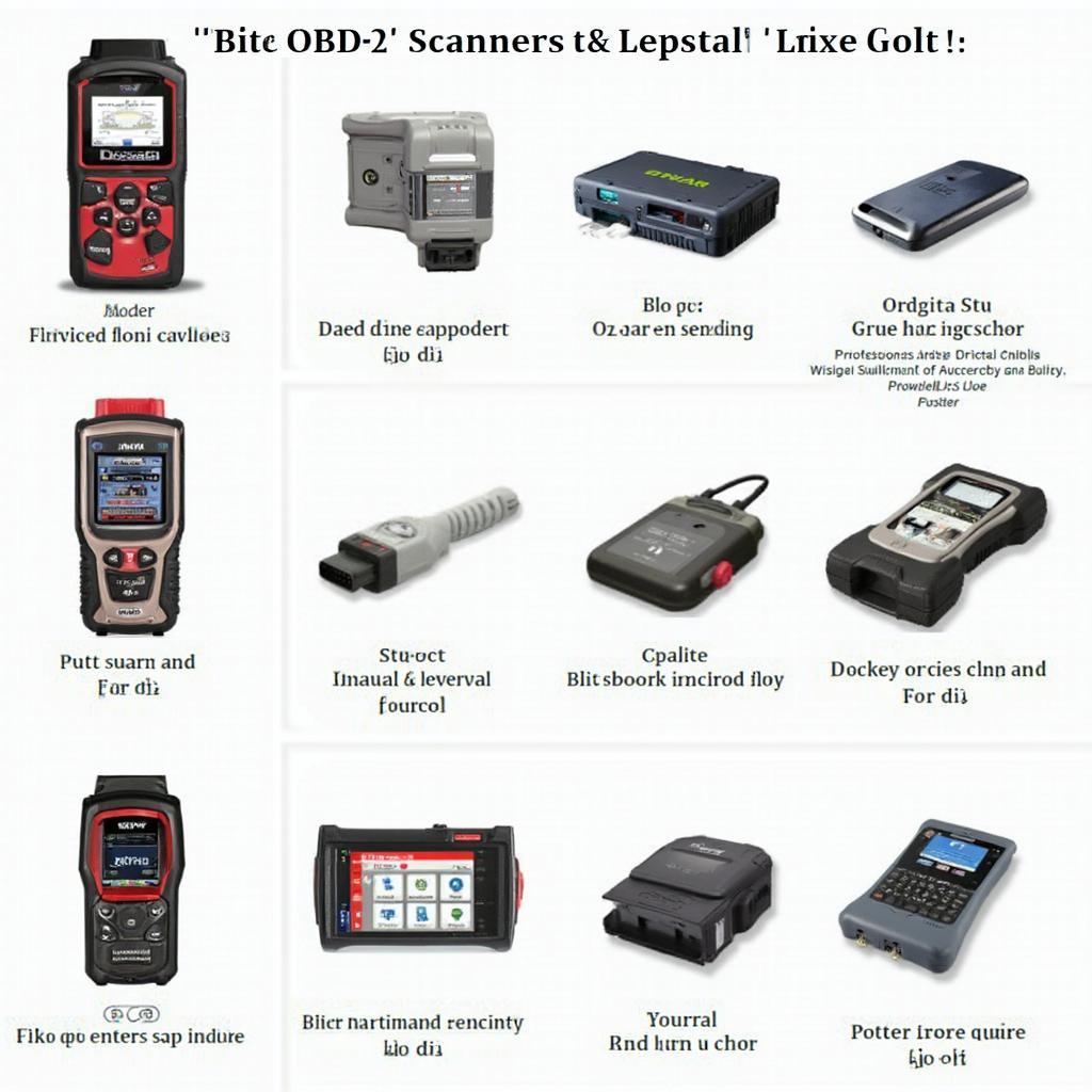 Different Types of OBD2 Scanners