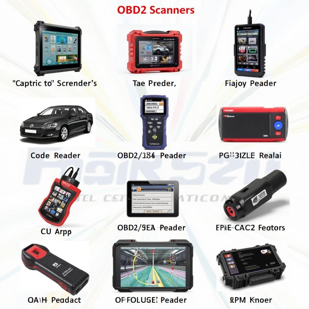 Various OBD2 Scanners for Different Needs