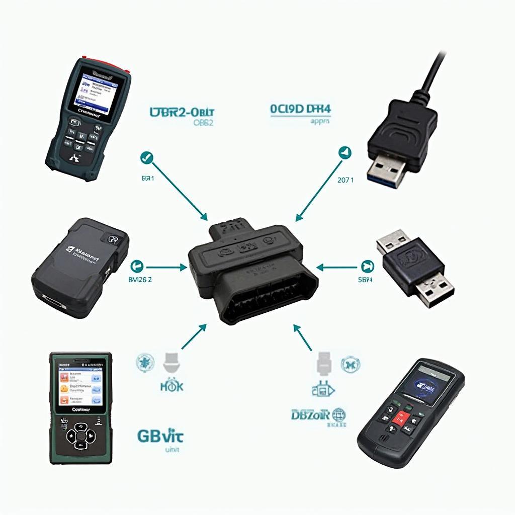 Different Types of OBD2 Scanners and Connectors