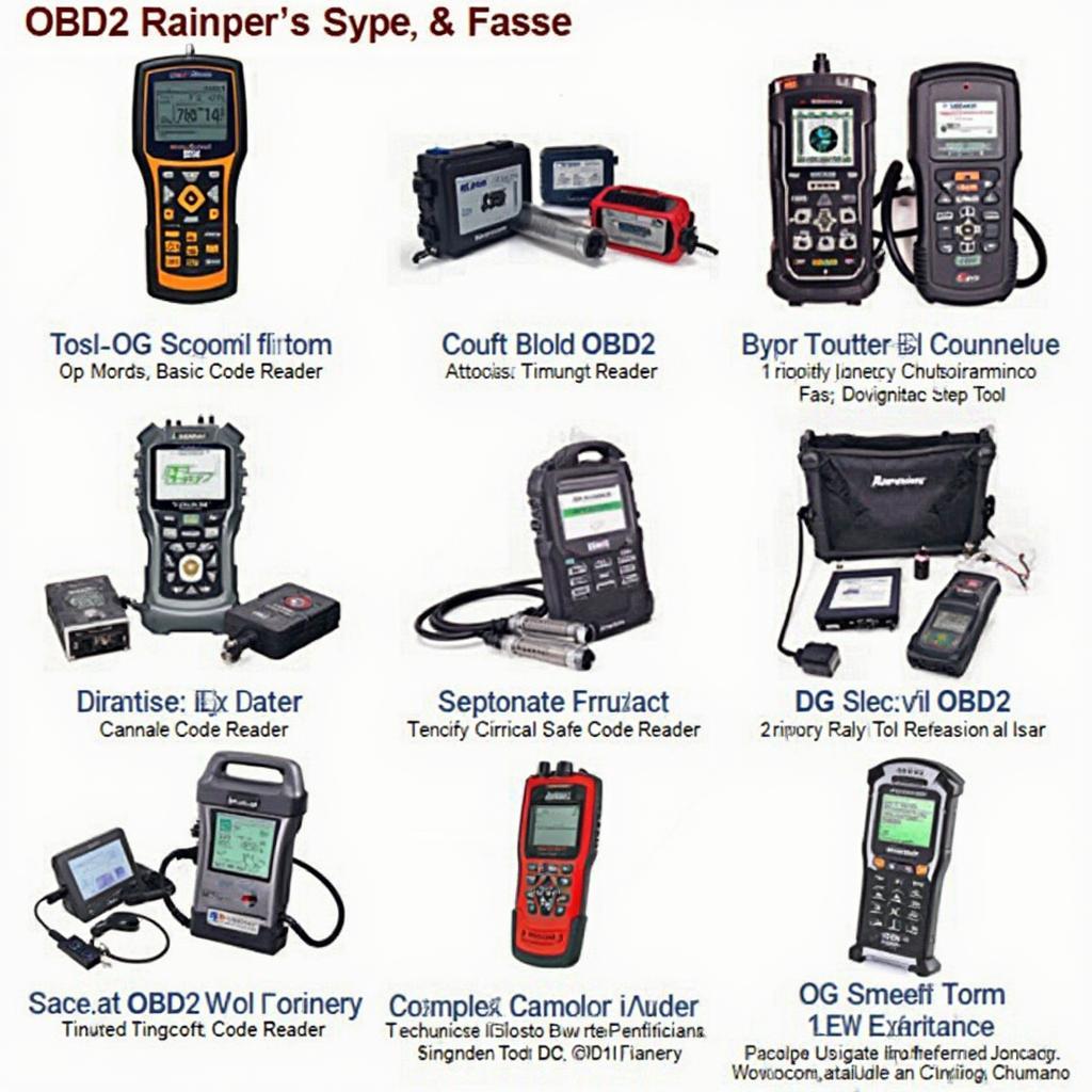 Different types of OBD2 scanners for automatic transmissions