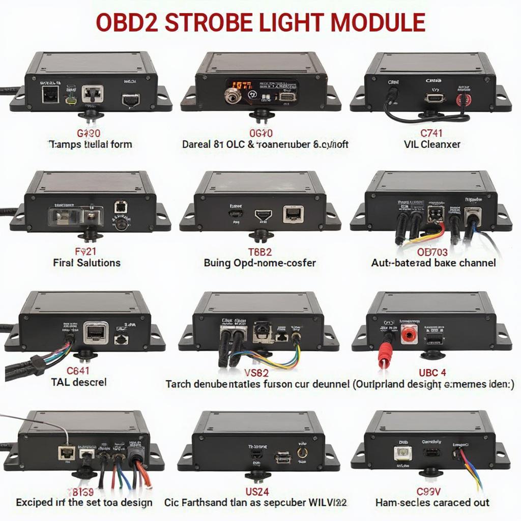 Various OBD2 Strobe Light Modules Available on the Market