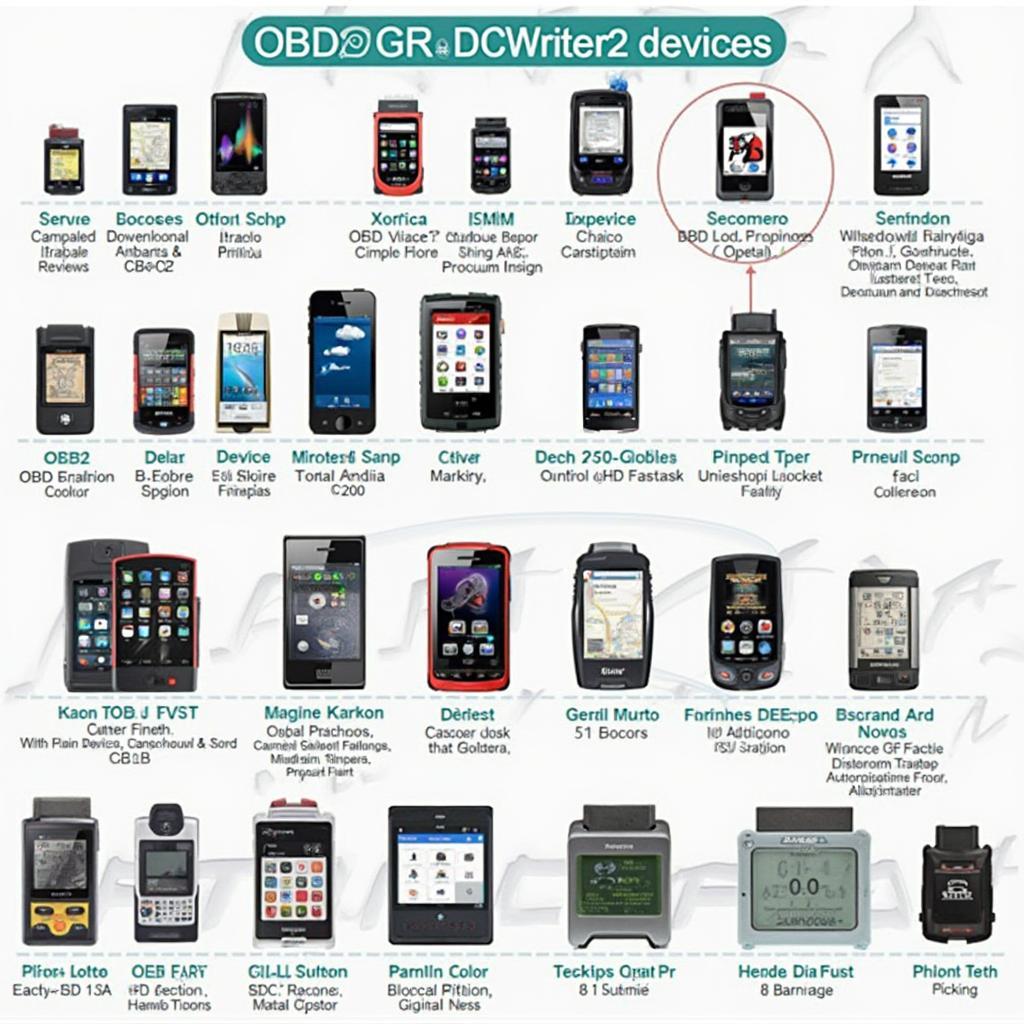 Various types of OBD2 writers available in the market