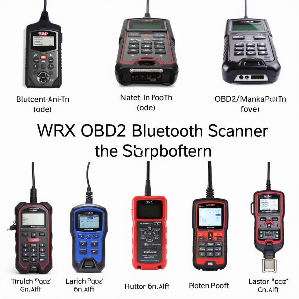 Various WRX OBD2 Bluetooth Scanners Available