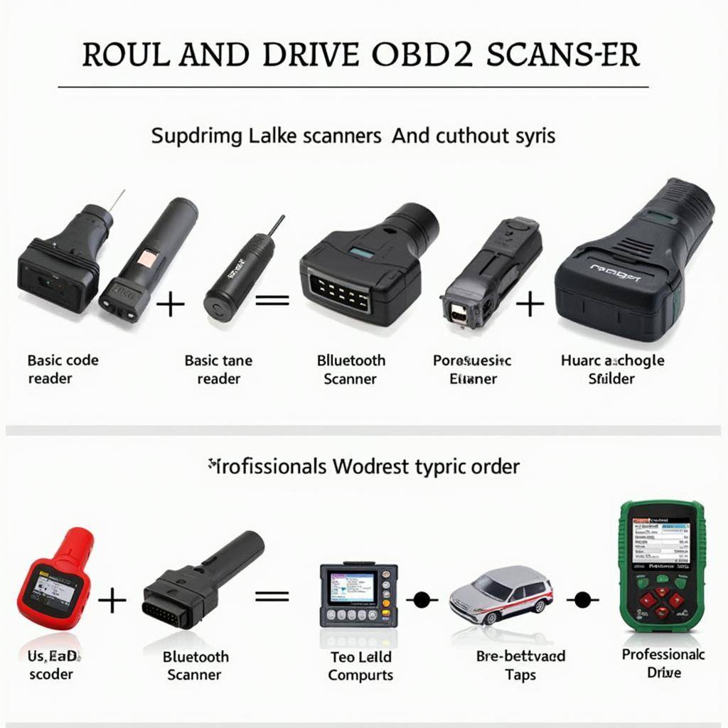 Different Types of Plug & Drive OBD2 Scanners