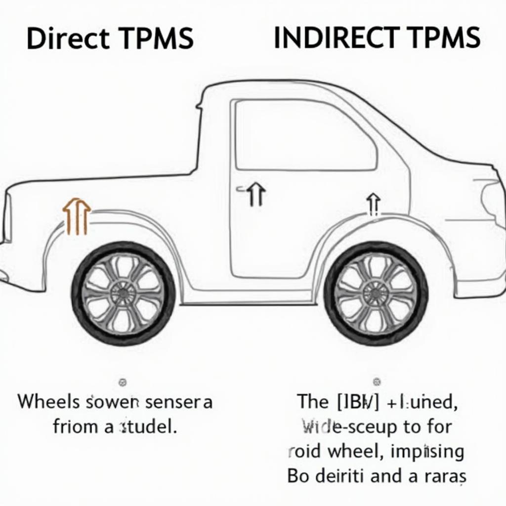 Direct vs. Indirect TPMS Diagram