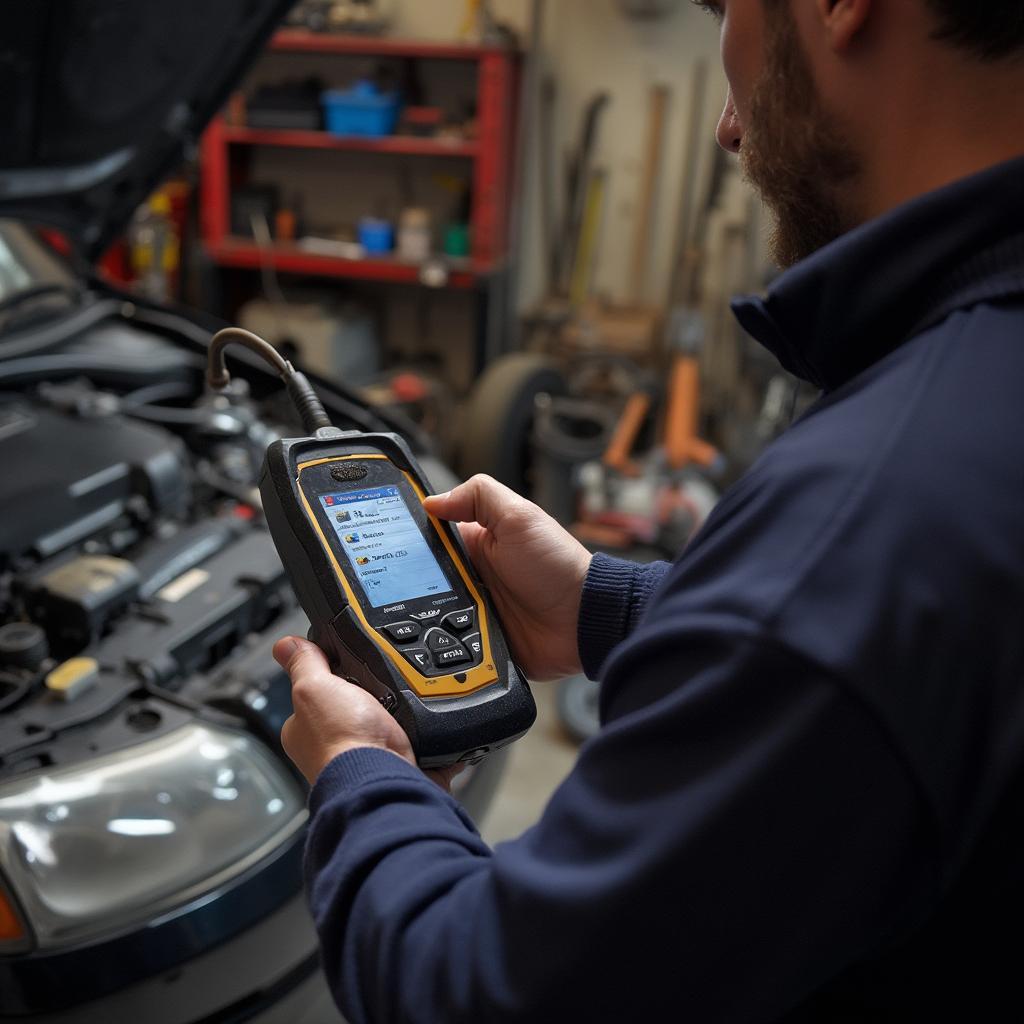 DIY car repair using an OBD2 scanner