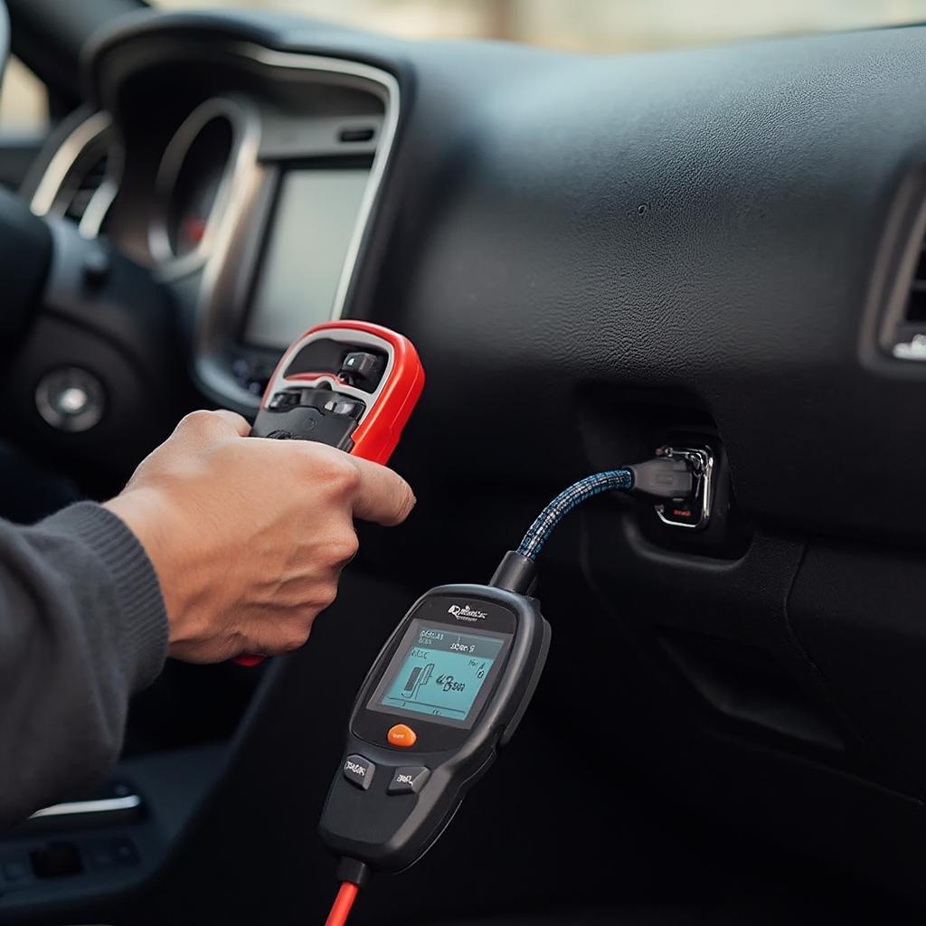 Using an OBD2 Scanner on a Dodge Challenger