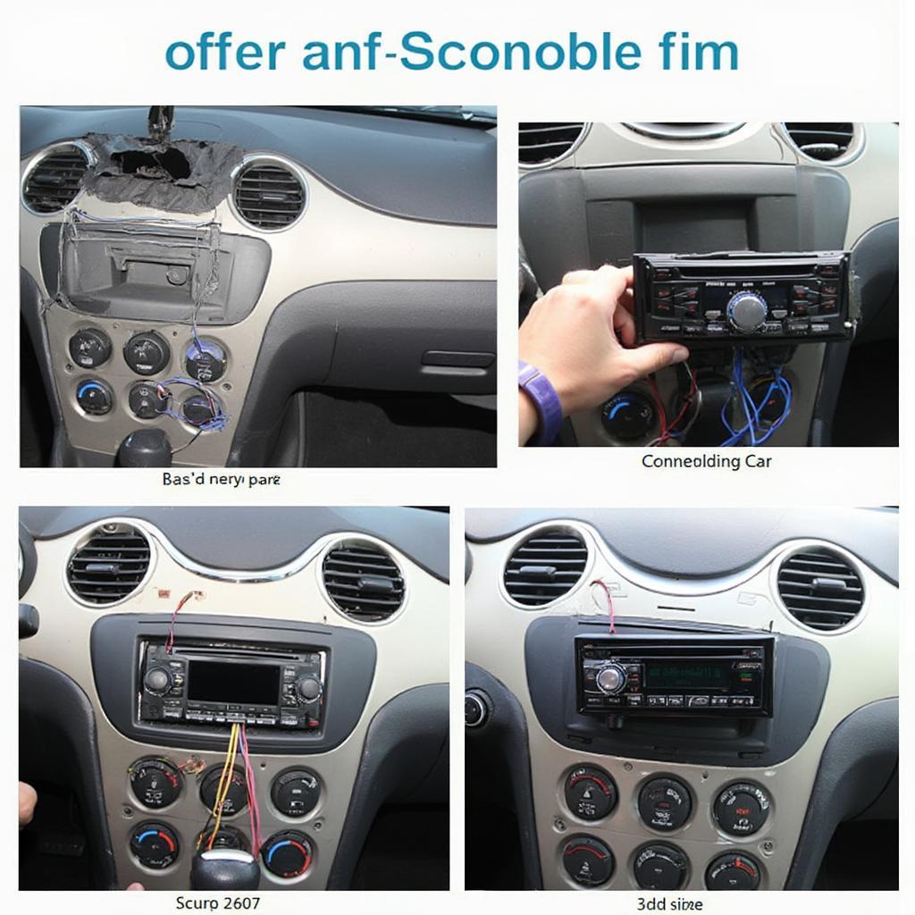 Double Din Stereo Installation Process