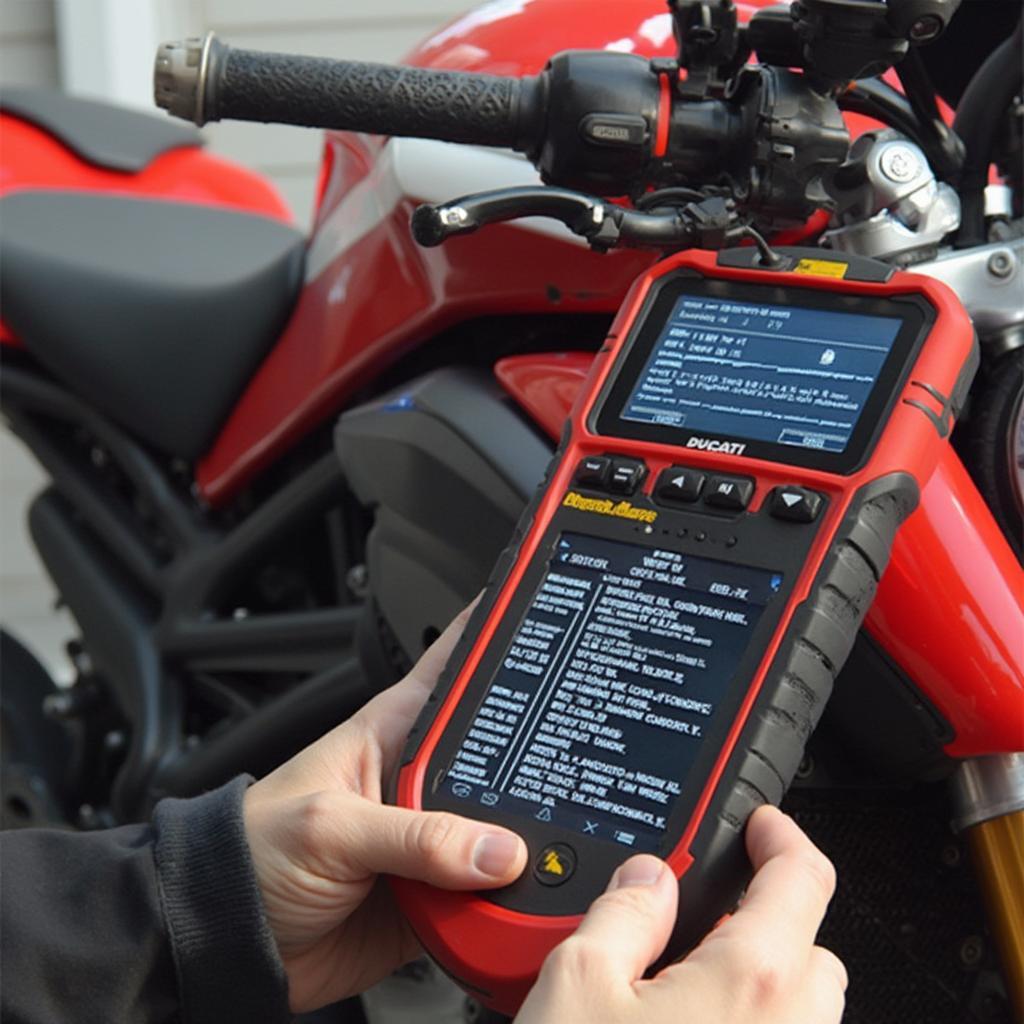 Ducati Diagnostic Tool OBD2 Connection