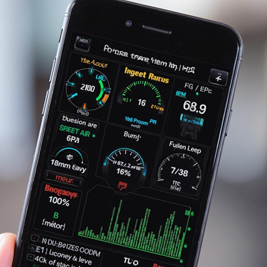 Example of a Customized Torque Pro Dashboard for E46 M3