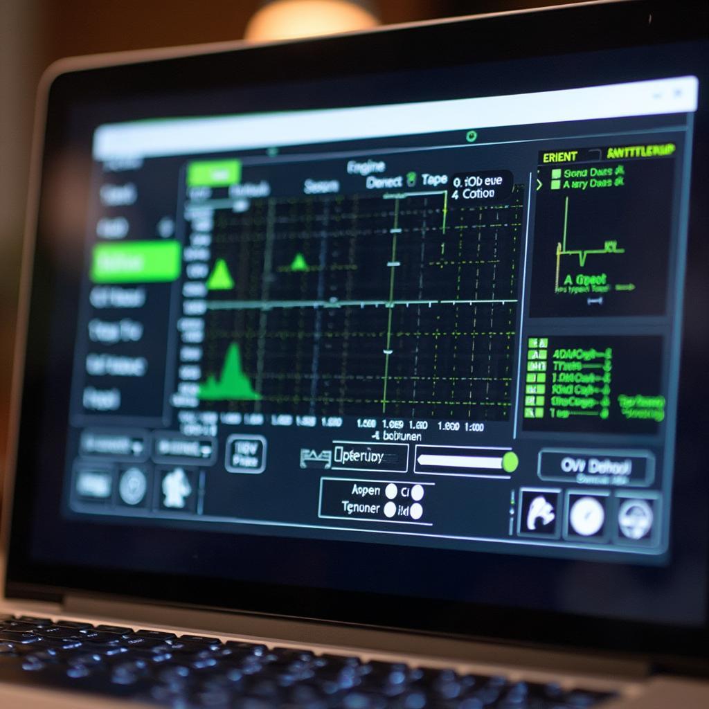 EFI Live Software Interface Displaying Vehicle Data