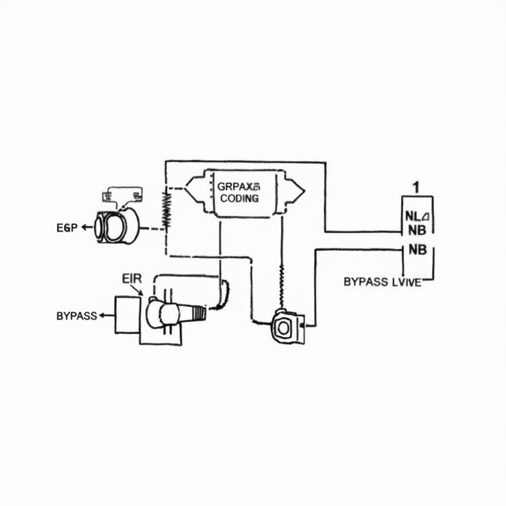 Diagram of EGR System Components and their Interconnections