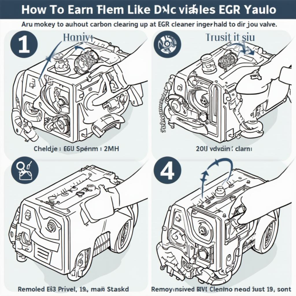 Cleaning an EGR Valve