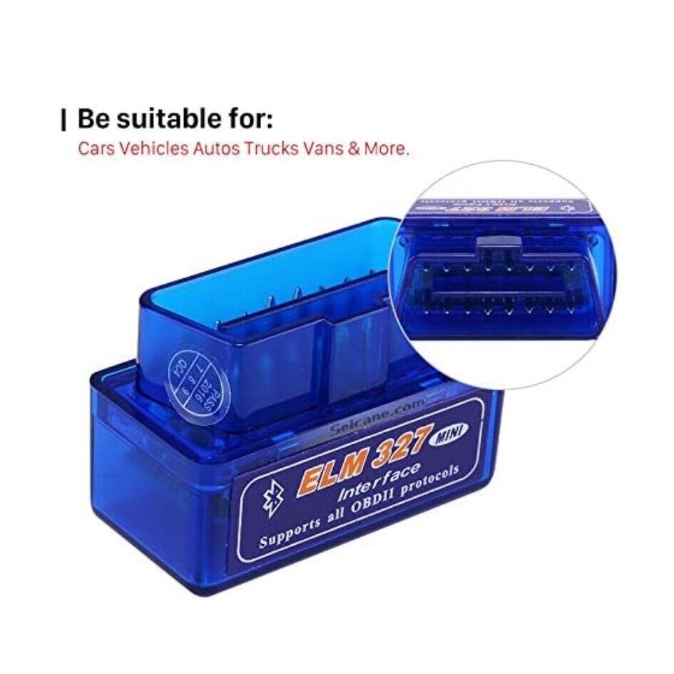 ELM327 OBD2 Code Reader Bluetooth Auto Diagnostic Tool OBDII Scanner