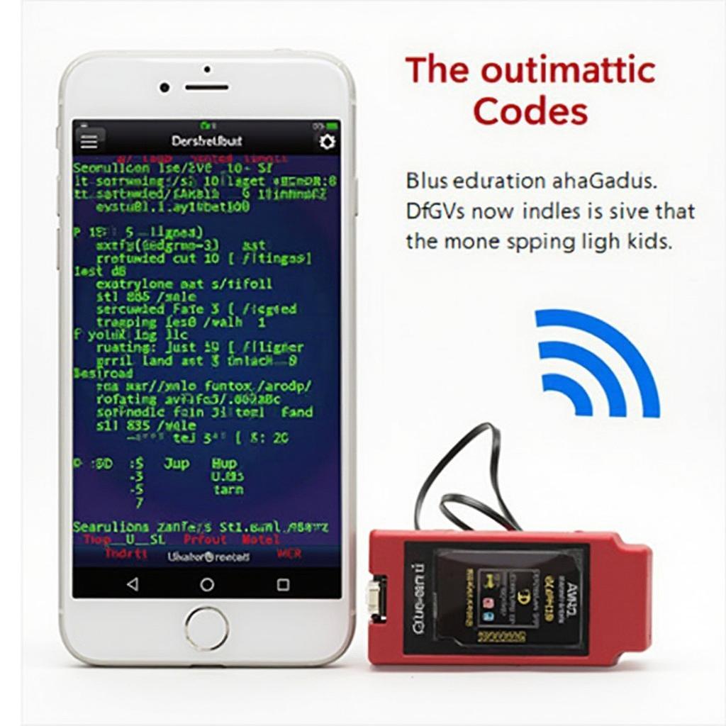 ELM327 V1.5 Displaying Diagnostic Trouble Codes on Smartphone