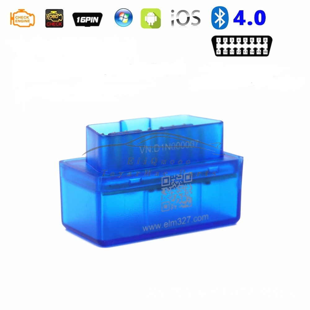 ELM327 V1.5 Bluetooth OBD2 Code Reader For Android Torque Super Diagnostic New