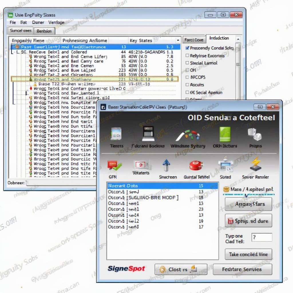 Enginuity OBD2 Software Interface