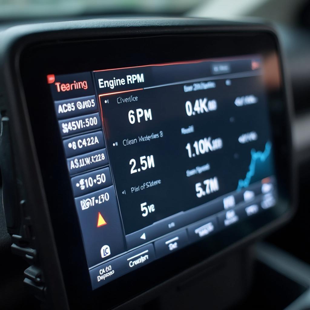 Enhanced OBD2 Scanner Display