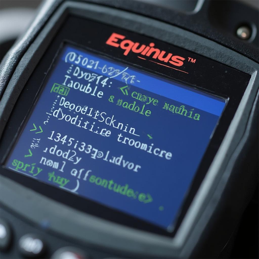 Equinus OBD2 Scanner Troubleshooting Codes