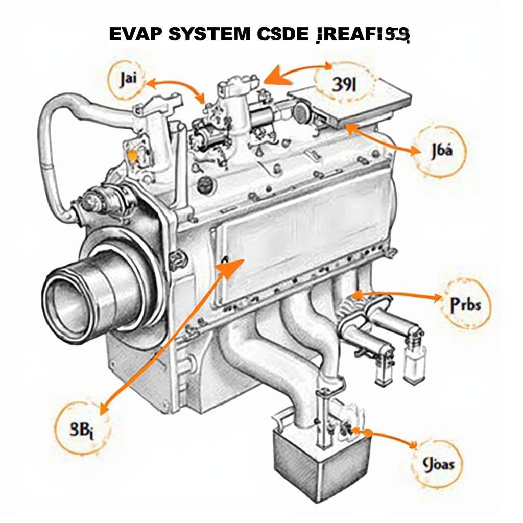 EVAP System Components Related to P1450 Code