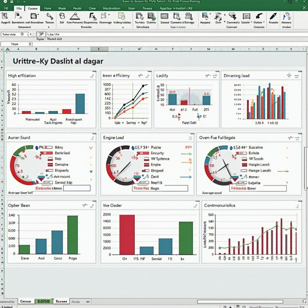 Excel OBD2 App Dashboard