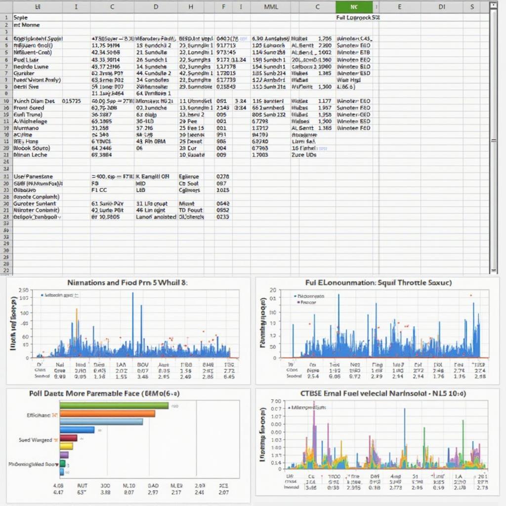 Excel OBD2 Data Analysis