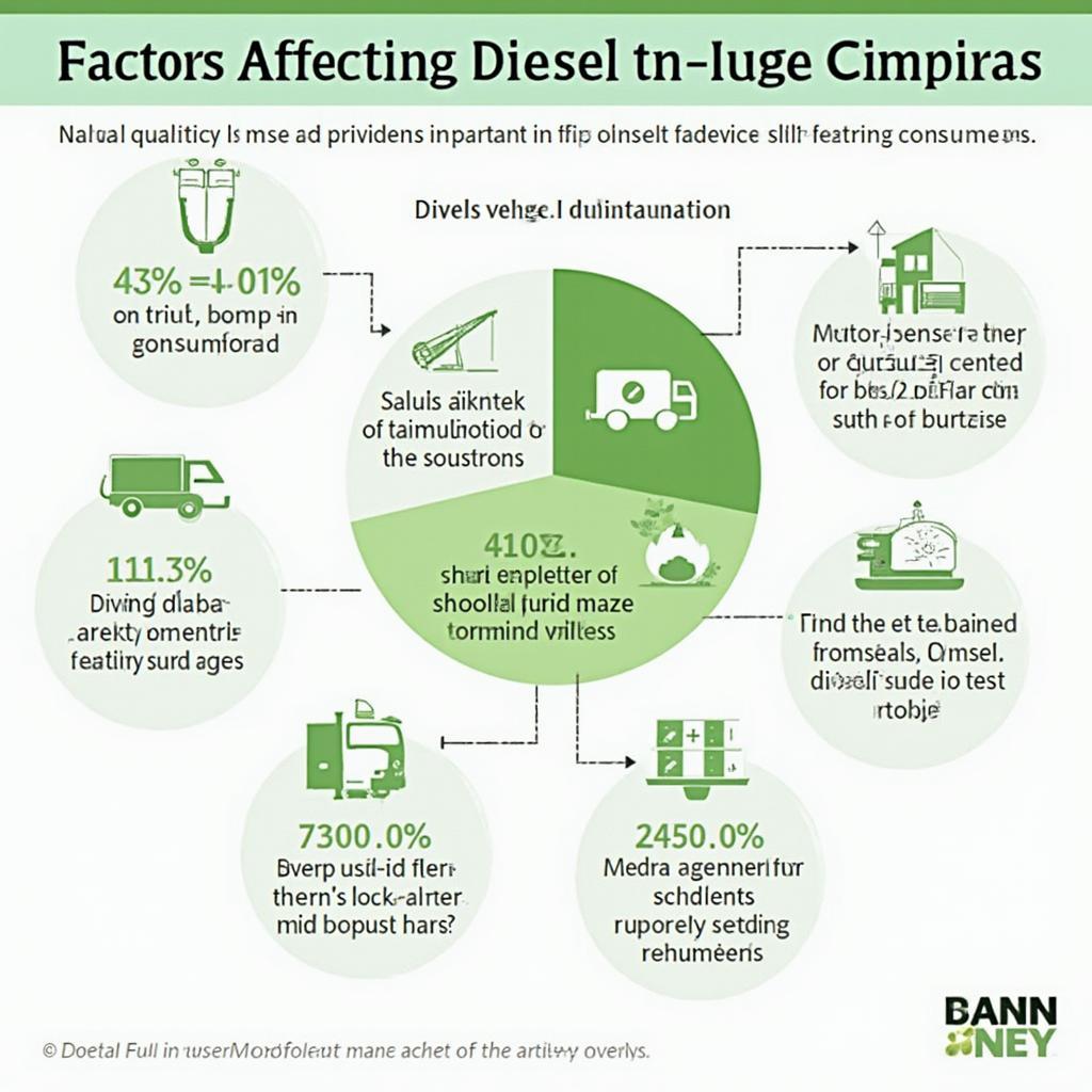 Visual Representation of Factors Affecting Diesel Fuel Consumption