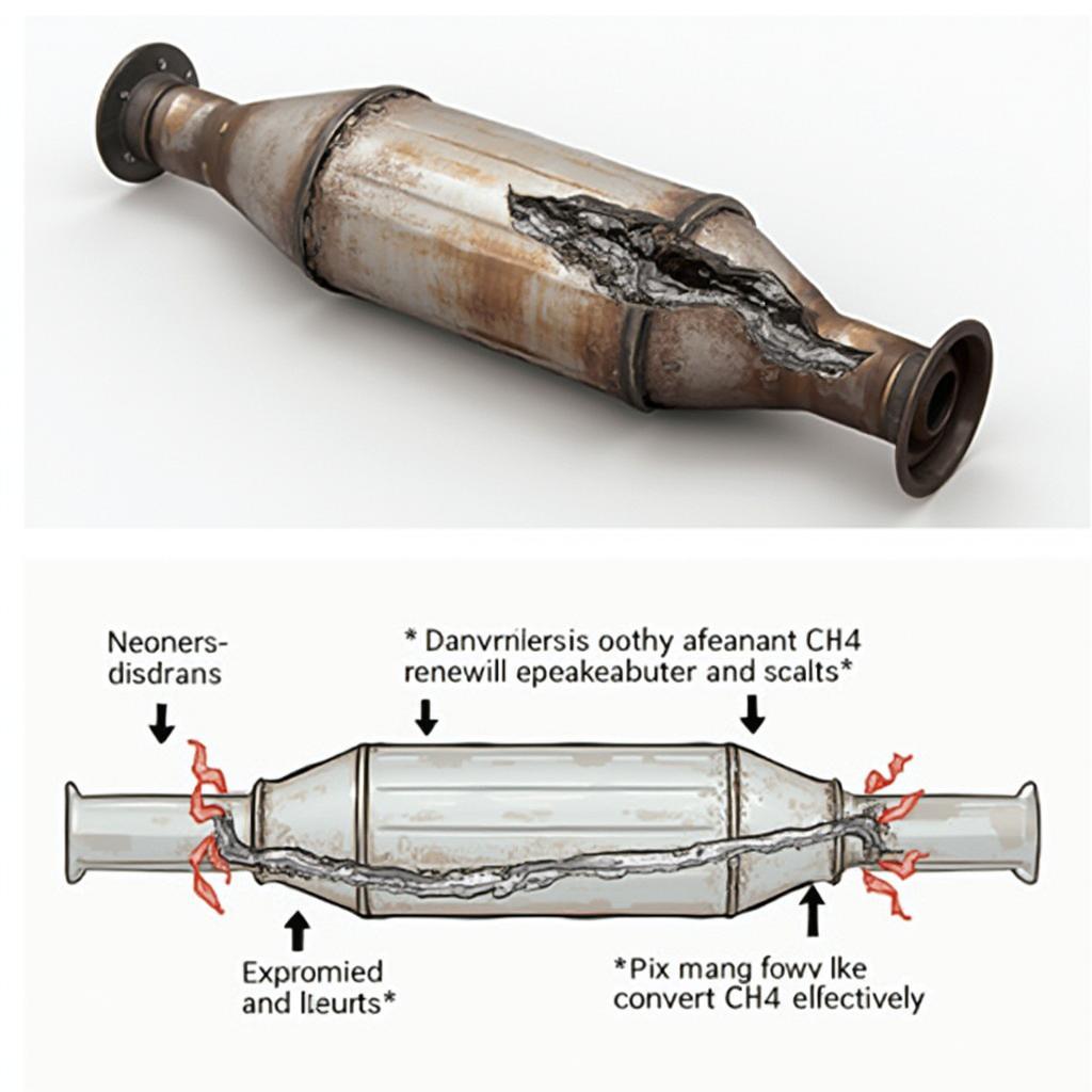 Faulty Catalytic Converter Leading to High CH4 OBD2 Readings