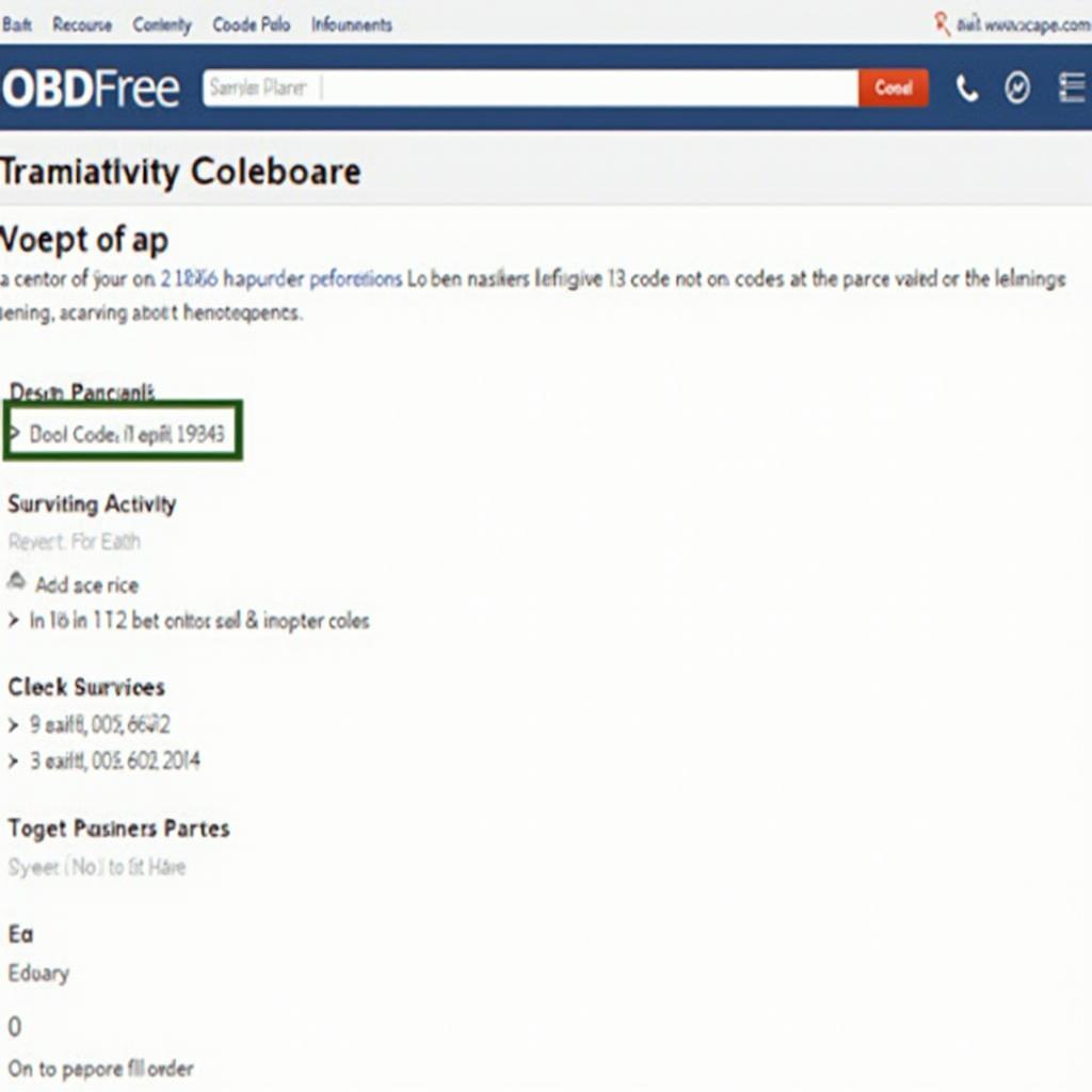 Finding OBD2 Codes