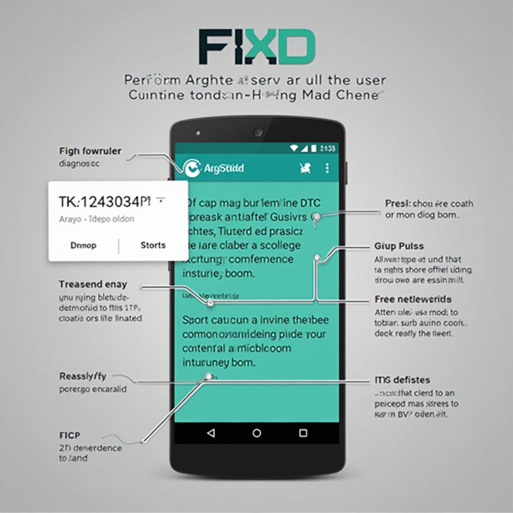 FIXD OBD2 App Interface Displaying Diagnostic Information