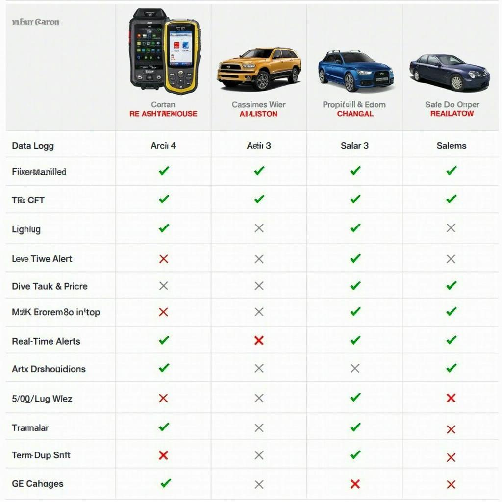 Comparison of Fixed OBD2 Scanner Features